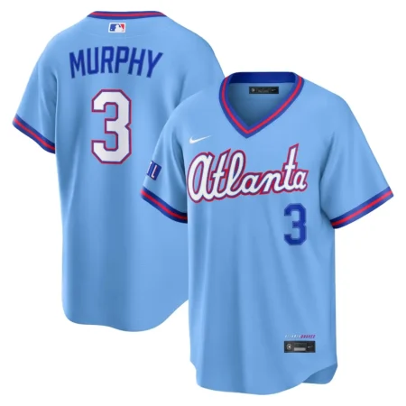 Braves Dale Murphy Powder Blue 2026 City Connect Jersey Stitched