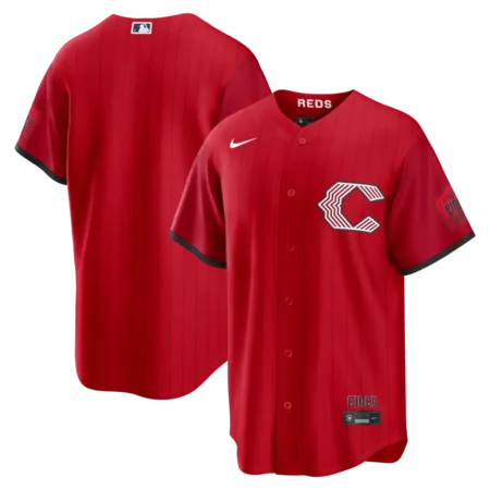 Reds Red 2026 City Connect Jersey Stitched