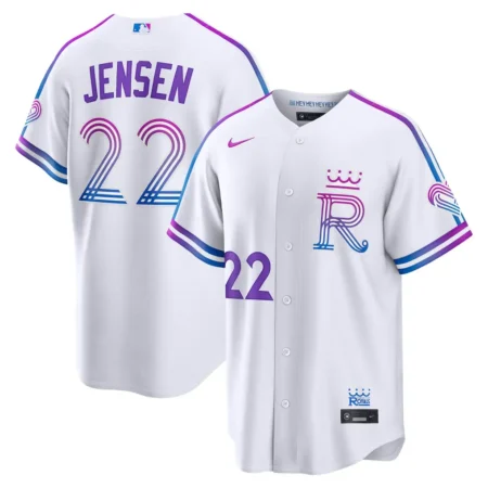 Royals Carter Jensen White 2026 City Connect Jersey Stitched