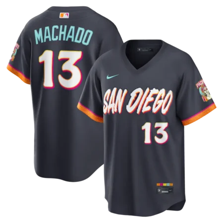 Padres Manny Machado Obsidian 2026 City Connect Jersey Stitched